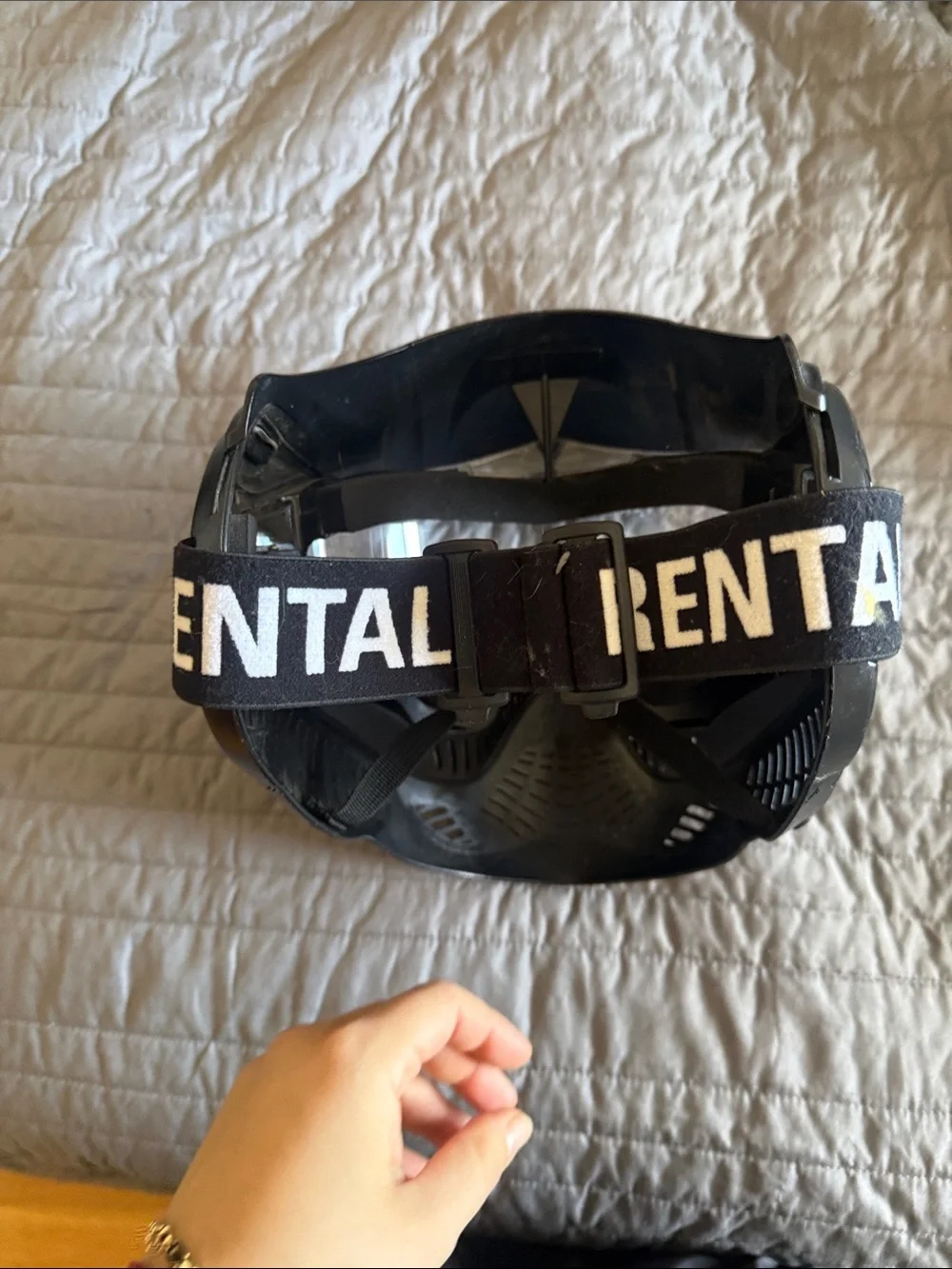 Black Paintball/VR Mask - Black